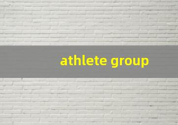 athlete group